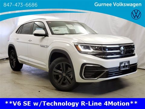 new 2020 volkswagen atlas cross sport 3 6l v6 se w technology r line 4d sport utility in gurnee 8602 gurnee volkswagen gurnee volkswagen